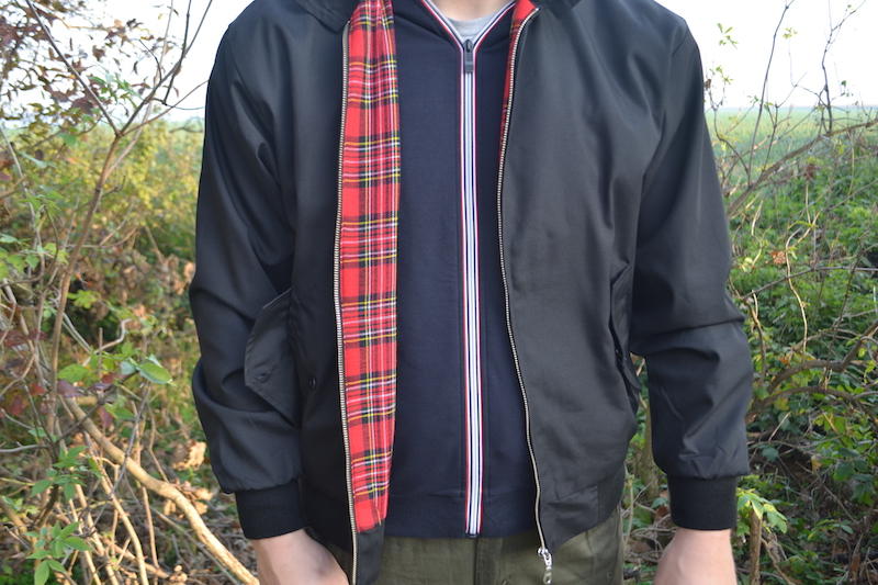 Perennial practitioner stone Pro Company Harrington jachetă în stil englezesc neagră | WARAGOD