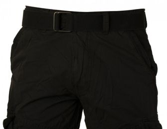 Mil-Tec Vintage Pantaloni Scurți Prewash negri
