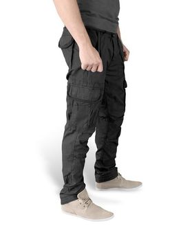 Surplus Premium Slimmy Pantaloni, negri