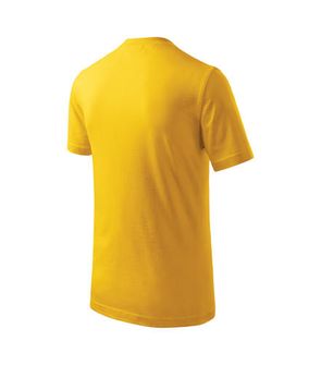 Detské tričko Adler Classic žlté zboku
