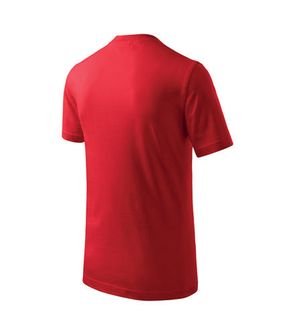 Detské tričko Adler Classic červené zboku