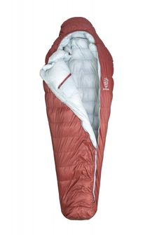 Patizon Sac de dormit ultraușor Dpro 290 M Stânga, roșu închis/argintiu