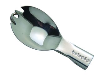 Baladeo PLR086 lingură pliabilă cu furculiță, din oțel inoxidabil