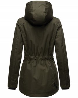 Jachetă de tranziție cu glugă pentru femei Marikoo BABETAA PRINCESS, olive