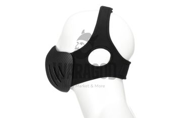Pirate Arms Trooper pro shape half mask, carbon
