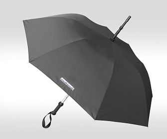 EuroSchirm Komperdell Komperdell Combination Trekking Pole cu umbrelă, negru