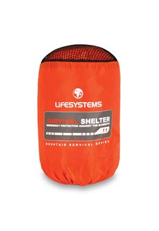 Lifesystems Ultralight Survival Shelter 2 Ultralight adăpost impermeabil pentru 2 persoane 140 x 90 x 45 cm