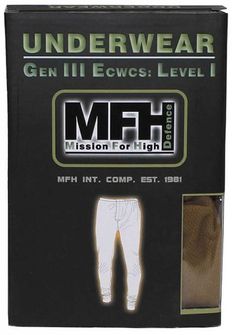 Pantaloni termo pentru bărbați MFH negru level 1