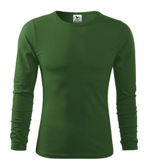 tričko s dlhým rukávom Adler Fit zelené spredu