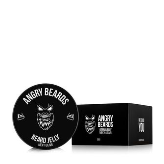 ANGRY BEARDS Beard Jelly Meky Gajvr pentru barbă 26 g