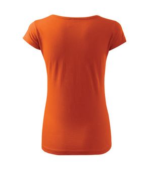dámske tričko Adler Pure oranžové zozadu