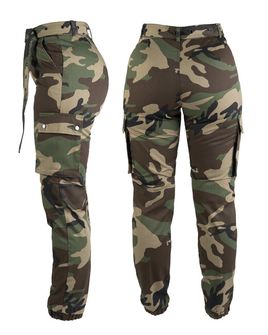 Mil-Tec pantaloni de damă de armată, woodland