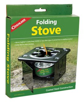 Coghlans Folding Stove Folding Burner Cover Spirit
