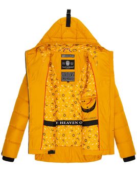 Jachetă de tranziție pentru femei Navahoo RENESMEE, galbenă