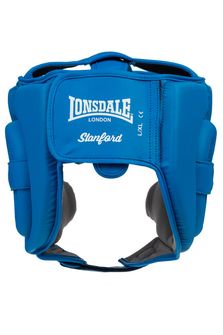 Cască de antrenament Lonsdale Stanford Box pentru protecția capului, albastru