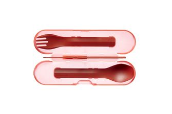 Humangear GoBites TRIO Cutlery roșu