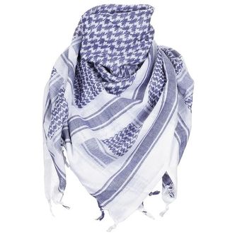 MFH PLO Arafatka din bumbac albastru - alb 115 x 110cm