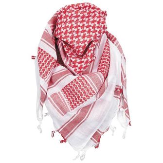 MFH PLO Arafatka din bumbac roșu - alb 115 x 110cm