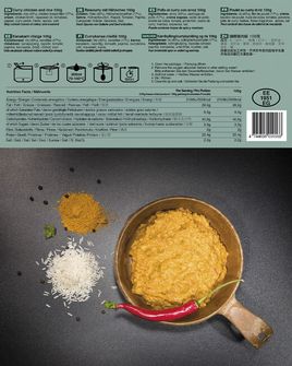 TACTICAL FOODPACK® Pui cu curry și orez