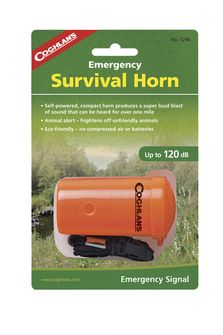 Coghlans Survival Horn de supraviețuire Corn de urgență