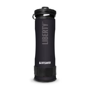 Filtru Lifesaver și sticlă de apă pentru curățare, 400ml, neagră