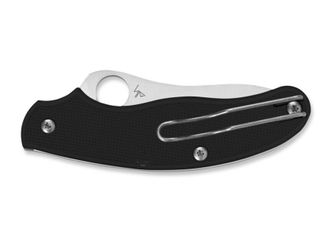 Spyderco UK Penknife cuțit de buzunar pentru uz zilnic 7,6 cm, negru, FRN