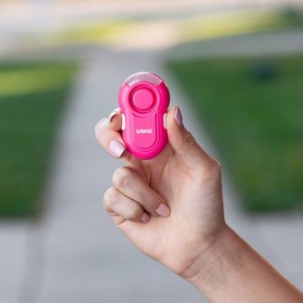 Alarmă personală SABRE RED Clip-On LED, 120db, roz