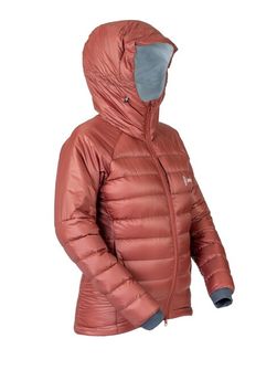 Patizon Jachetă de iarnă ReLight Pro Down pentru femei, roșu închis / argintiu