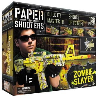PAPER SHOOTERS Pistol pliabil Set Paper Shooters Zombie Slayer