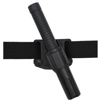 MFH Suport pentru baston, 12 cm, pivotant, negru