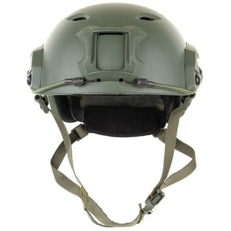 Cască MFH US FAST-paratroopers, ABS-plastic, verde OD