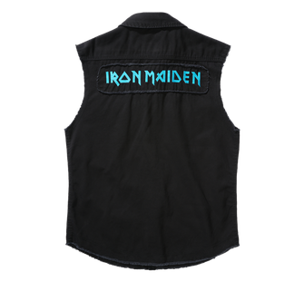 Cămașă fără mâneci Brandit Iron Maiden Vintage FOTD, neagră