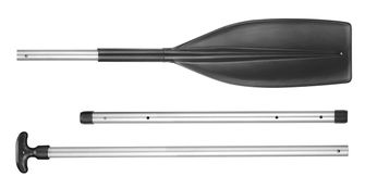 BasicNature Mobil Aluminiu SUP paddle - reglabil și portabil 190 - 210 cm