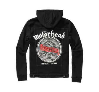 Brandit Motörhead Motörhead Cradock Denim Jacket, negru-negru