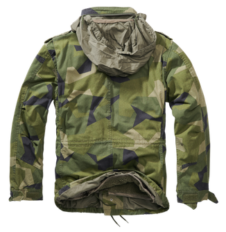 Brandit M65 Jachetă de iarnă gigant, camuflaj suedez M90