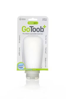 Humangear GoToob+ Sticluță de călătorie din silicon pentru călătorii 177 ml transparent