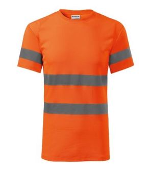 Rimeck HV Protect Tricou reflectorizant de siguranță, portocaliu fluorescent