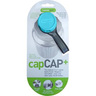 humangear capCAP+ Capac de flacon cu diametrul de 5,3 cm albastru deschis