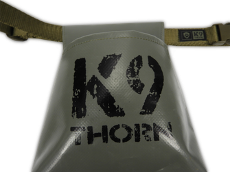 Geantă K9 Thorn, deschisă, cu curea, olive