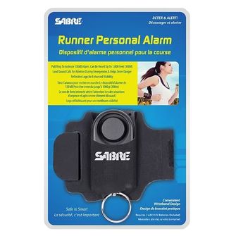 Alarmă personală SABRE RED Runner, 130db, negru