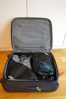 BasicNature Cordura Travel Bag XL 1 bucată negru