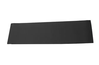 BasicNature ECO Covoraș de dormit negru 200 x 55 x 1 cm mare