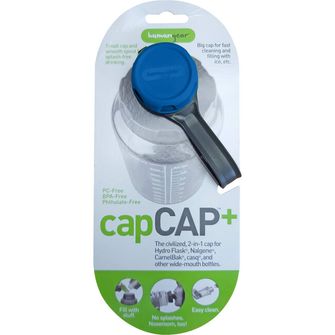 humangear capCAP+ Capac de flacon cu diametrul de 5,3 cm albastru