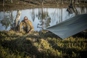 Helikon-Tex Tentă adăpost - Polyester Ripstop - PL Woodland