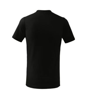 Tricou Malfini Basic pentru copii, negru