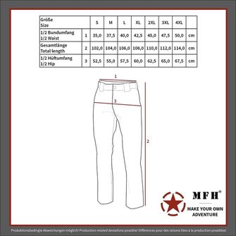 Pantaloni de trening MFH Jogger, M 95 CZ camuflaj CZ