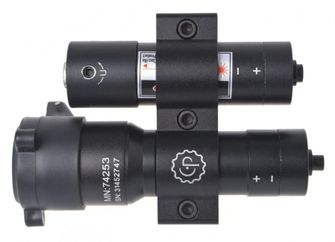 CP Binoclu pentru vedere tactică cu laser cu lanternă, 5mW