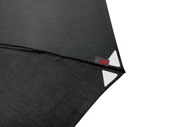 EuroSchirm lumina Trek Ultra Ultralight Umbrela Trek negru reflectorizant