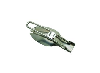 Baladeo PLR086 lingură pliabilă cu furculiță, din oțel inoxidabil