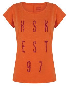 HUSKY tricou funcțional Tingl pentru femei L, portocaliu deschis